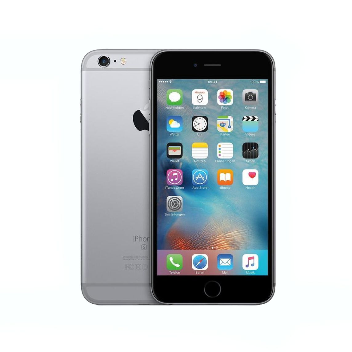 Refurbished Apple iPhone 6s Plus Unlocked Mobile Phone in Black Colour
