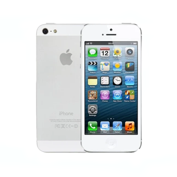 Refurbished Apple iPhone 5 Unlocked Mobile Phone in White Grey Colour
